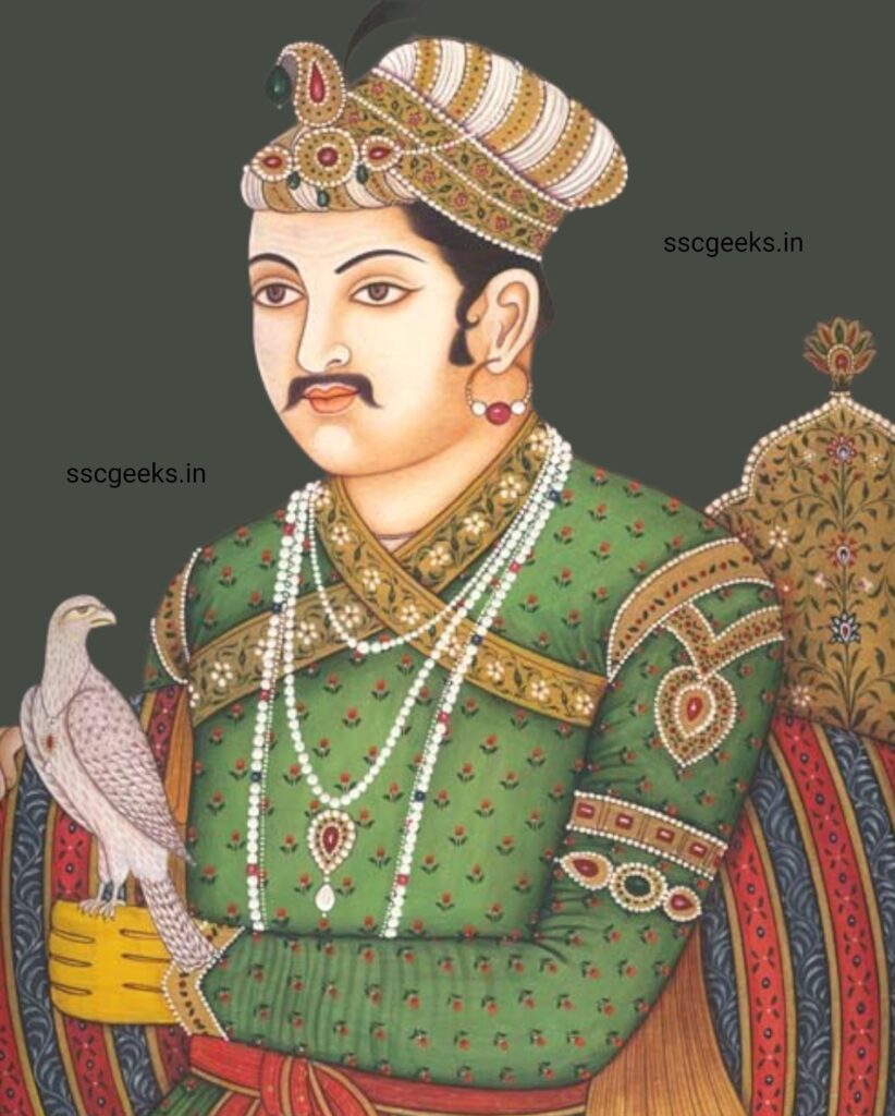 Portrait of Akbar the Great